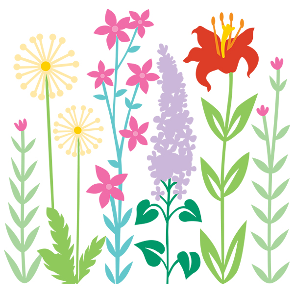 Floral Square 3 [SVG, DXF]