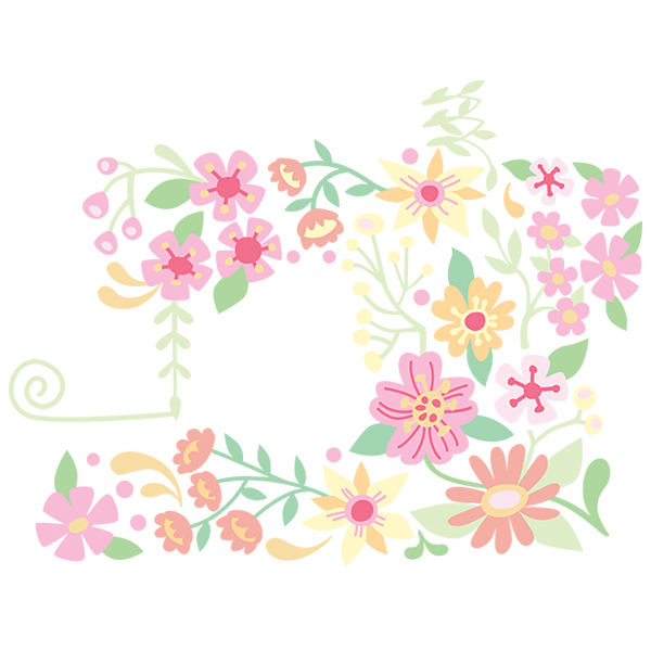 Blooming Sewing Machine [SVG, DXF]