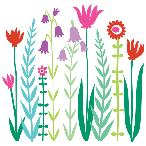 Floral Square 2 [SVG, DXF]
