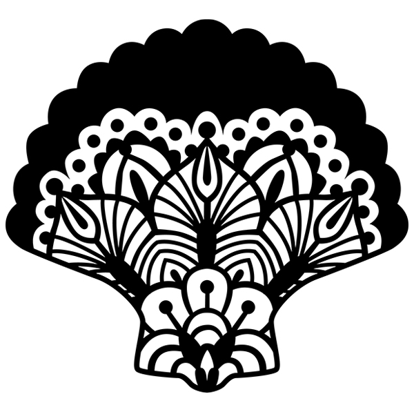 Mendhi Seashell [SVG, DXF]