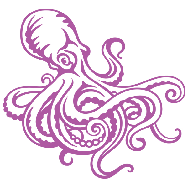 Etched Octopus [SVG, DXF]