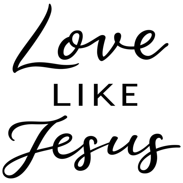 Love Like Jesus [SVG, DXF]