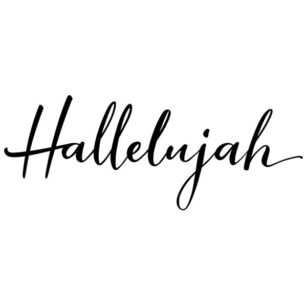 Hallelujah [SVG, DXF]
