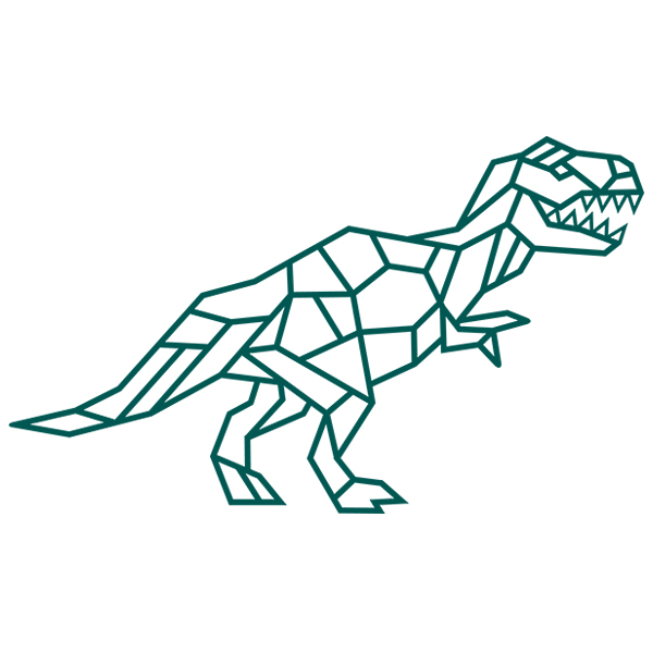 Wirework T-Rex [SVG, DXF]