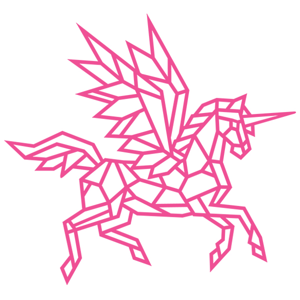 Wirework Alicorn [SVG, DXF] 1