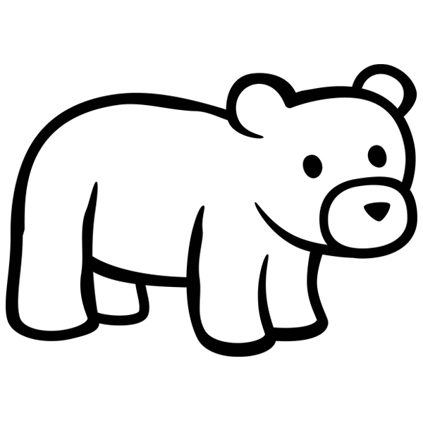 Sweet Bear [SVG, DXF]