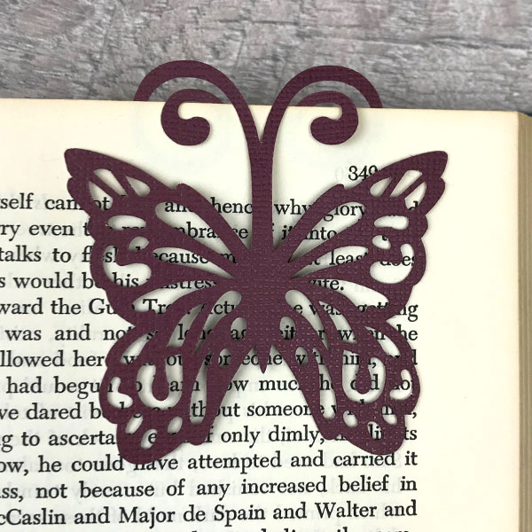 Butterfly Bookmark [SVG, DXF] 1