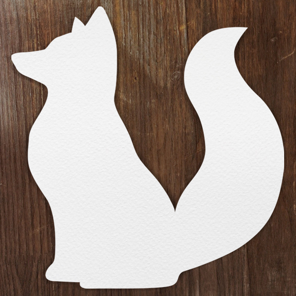 Fox Silhouette [SVG, DXF] 1
