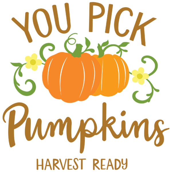 Farm Fresh Sign - Pumpkins [SVG, DXF]