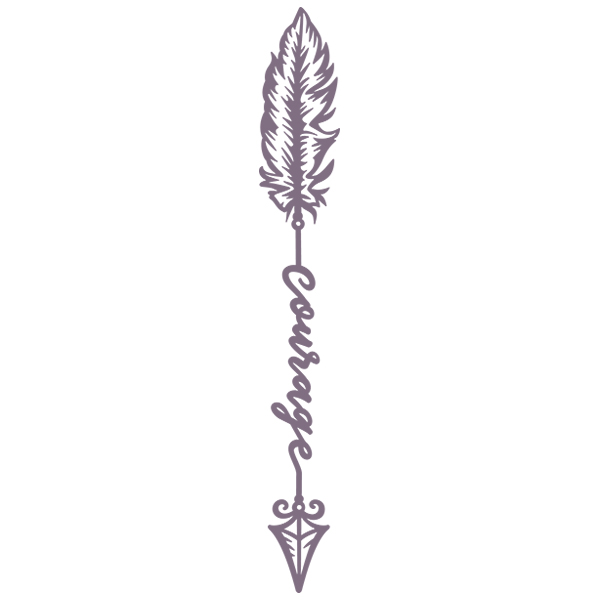 Courage Arrow [SVG, DXF]