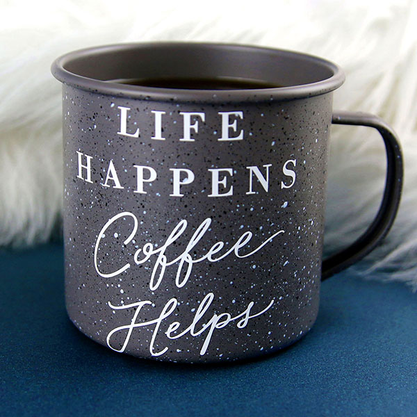 Life Happens, Coffee Helps [SVG, DXF] 1