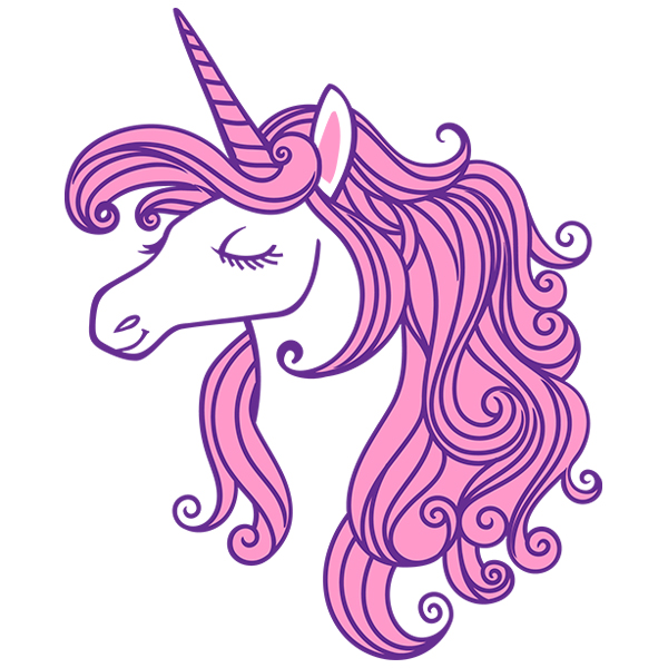Glam Unicorn [SVG, DXF] 1