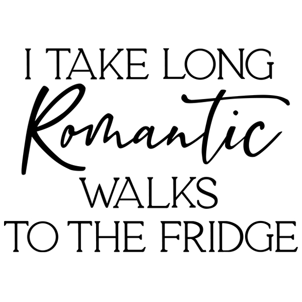 Long Walks to the Fridge [SVG, DXF]