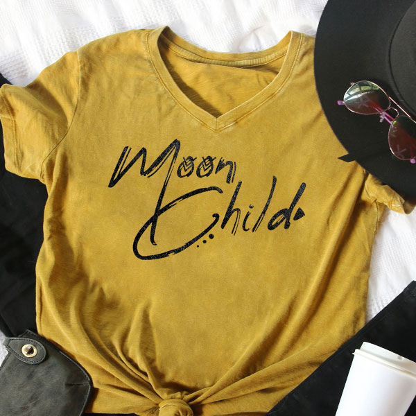 Moon Child [SVG, DXF]