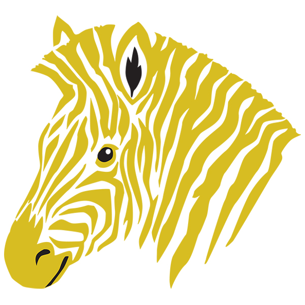Dazzling Zebra [SVG, DXF]