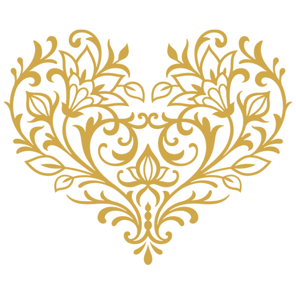 Exquisite Heart [SVG, DXF]
