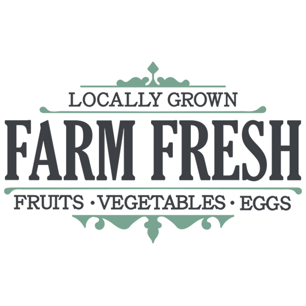 Hearth & Home Sign - Farm Fresh [SVG, DXF]