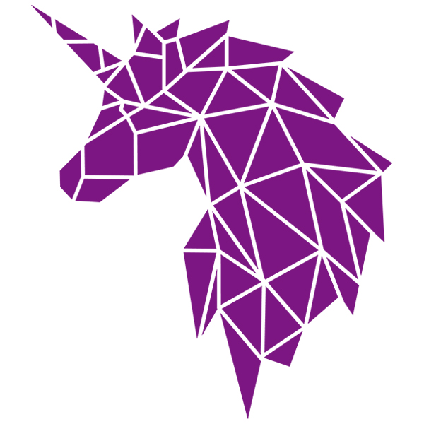 Dazzling Geometric Unicorn [SVG, DXF] 1