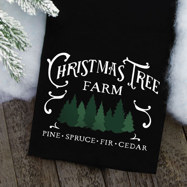Christmas Tree Farm Sign [SVG, DXF] 1