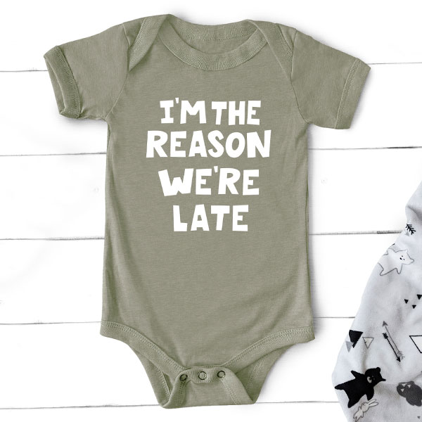 I'm the Reason We're Late [SVG, DXF] 1