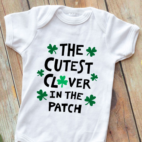 Cutest Clover in the Patch [SVG, DXF] 1