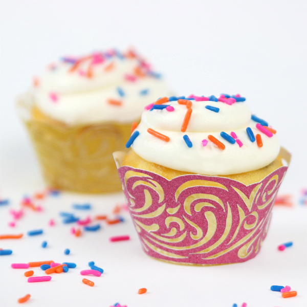 Papercut Cupcake Wrapper [SVG] 1