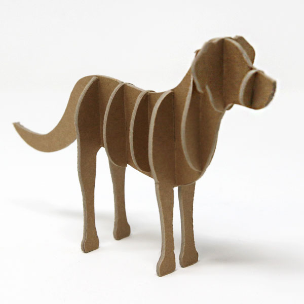 3D Dog - 7" [SVG] 1