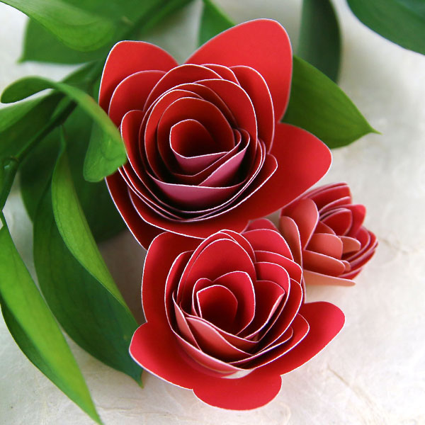 Papercut Spiral Flower 3 [SVG] 1