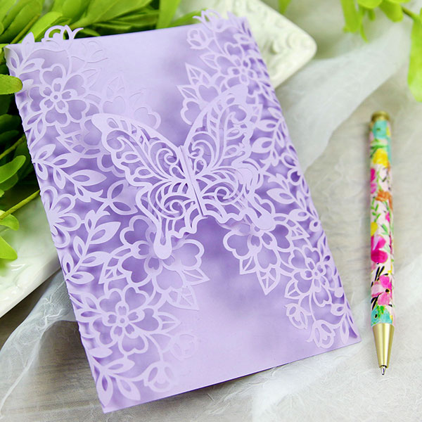 Papercut Butterfly Closure Card [SVG] 1