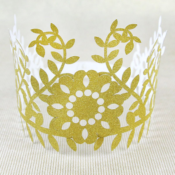 3D Botanical Crown [SVG] 1