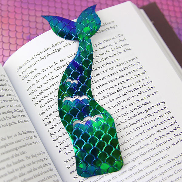 Mermaid Tail Bookmark [SVG] | Cutting Machine & Laser Cutting Designs ...