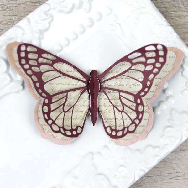 Layered Papercut Butterfly [SVG] 1