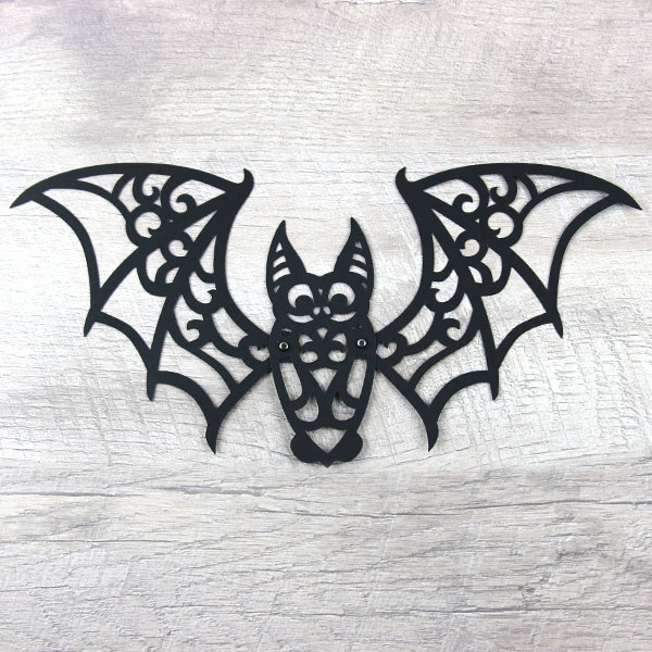 Papercut Articulated Bat [SVG] 1