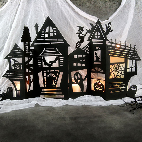 Haunted House Scene [SVG] 1