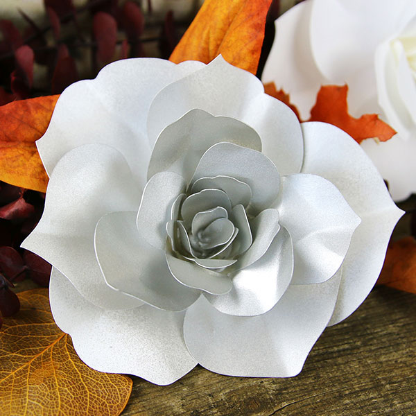 Soft Petals Papercut Rose [SVG] 1