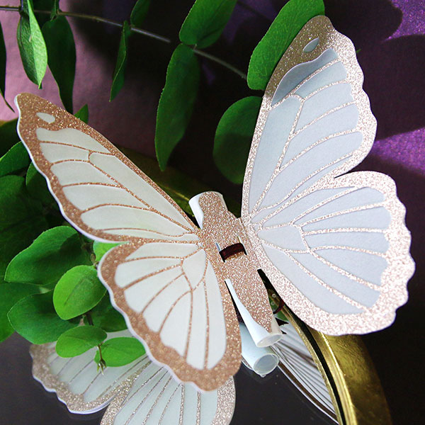 Butterfly Message Holder [SVG] 1