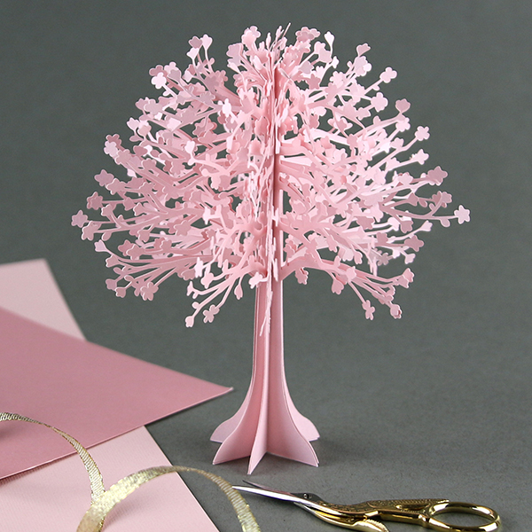3D Cherry Blossom Tree [SVG] 1