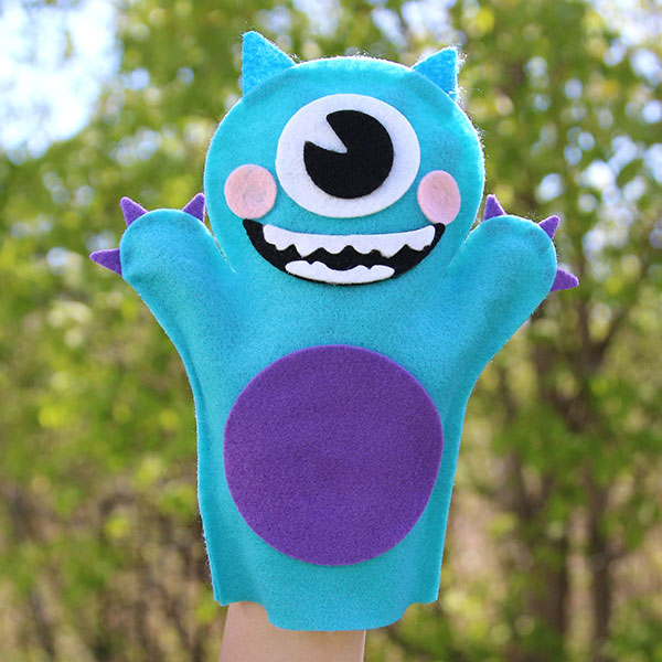 Monster Hand Puppet [SVG] 1