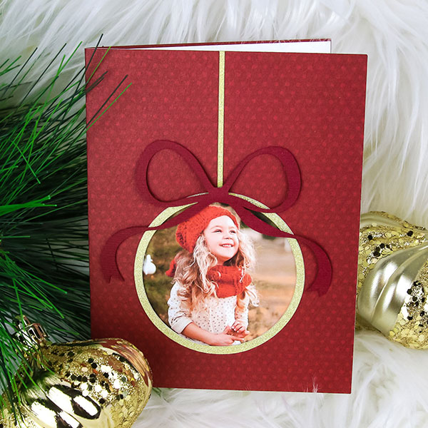 Ornament Photo Frame Card [SVG] 1