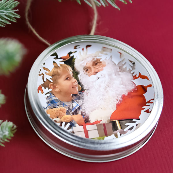 Photo Frame Shadowbox Ornament [SVG] 1