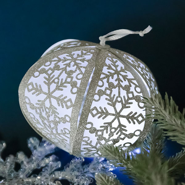 3D Ornament - Snowflakes [SVG] 1