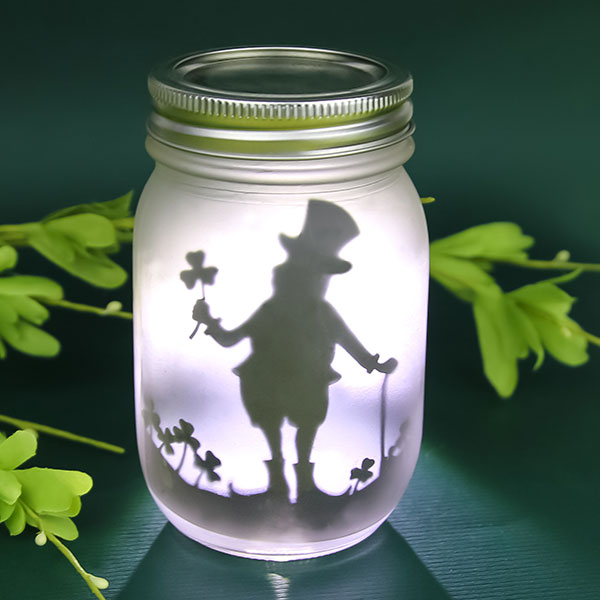 St. Patrick's Day Leprechaun Jar Kit [SVG] 1