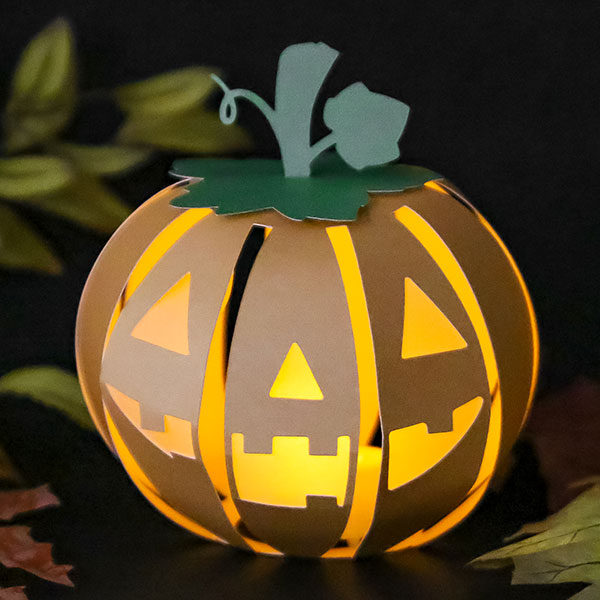 3D Papercut Jack o' Lantern 1