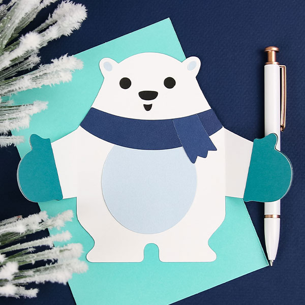 Polar Bear Hug Card 1