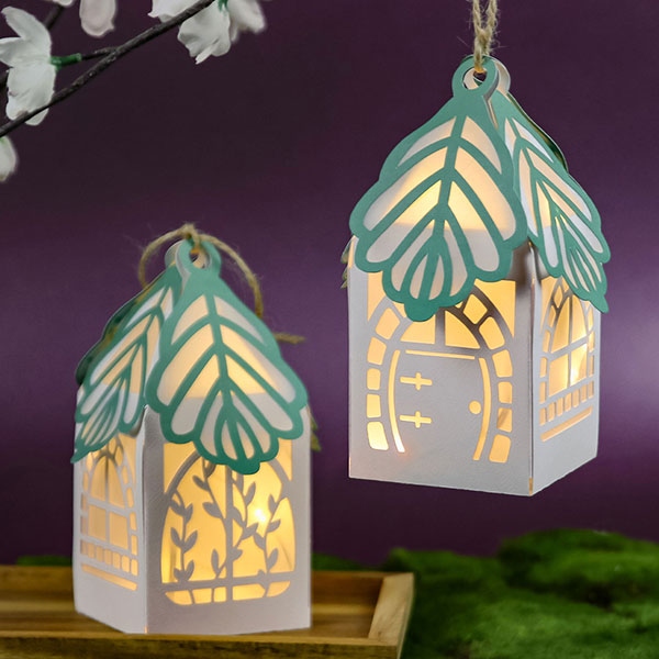 Papercut Fairy House Lantern | Cutting Machine & Laser Cutting Designs ...