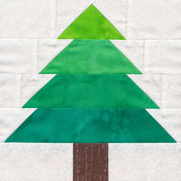 Christmas Tree Quilt Block [SVG] 1