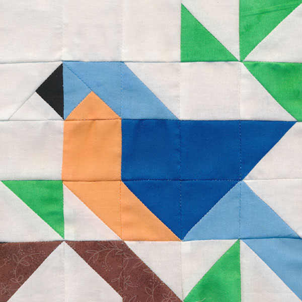 Bluebird Quilt Block [SVG] 1