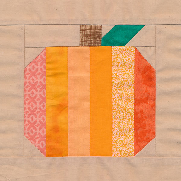 Pumpkin Quilt Block [SVG] 1