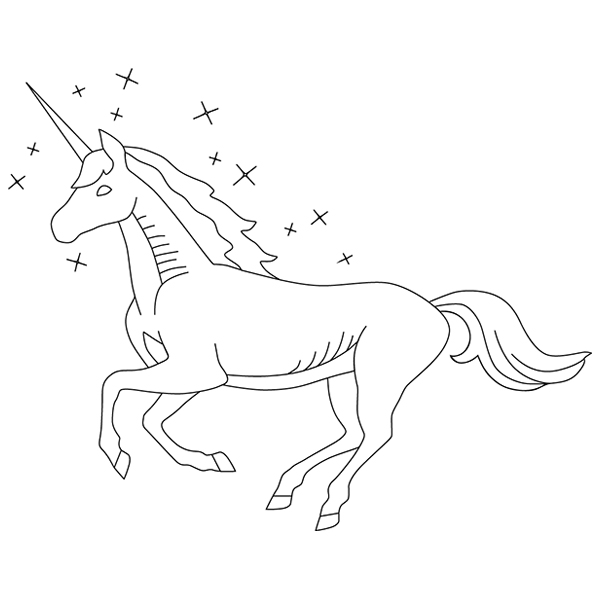 Unicorn Magic 2 [SVG, DXF]