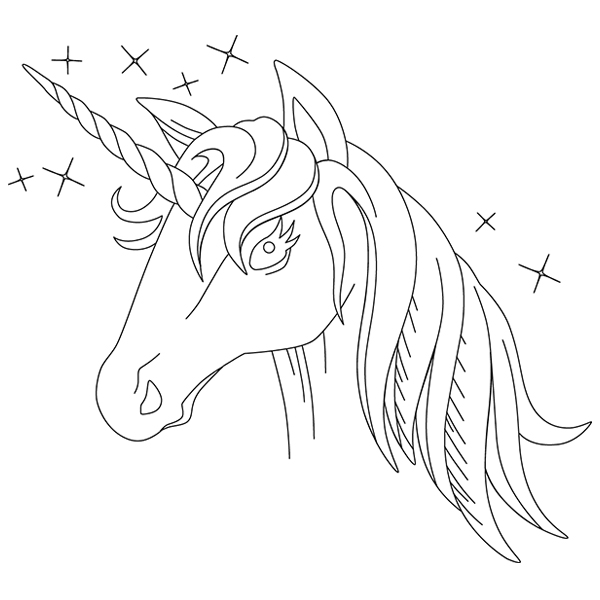 Unicorn Magic 3 [SVG, DXF]